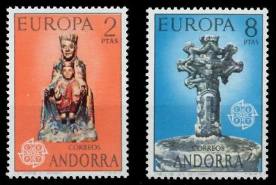 Andorra Spanische POST 1970-1979 Nr 88-89 postfrisch X0407D2