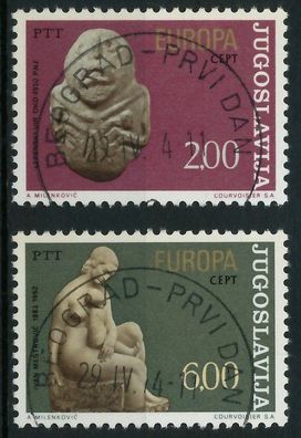 Jugoslawien 1974 Nr 1557-1558 zentrisch gestempelt X045036
