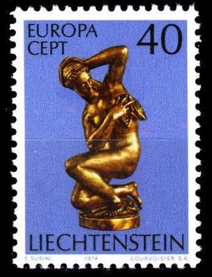 Liechtenstein 1974 Nr 601 postfrisch SAC313E