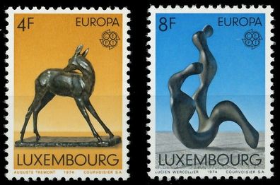 Luxemburg 1974 Nr 882-883 postfrisch SAC3152