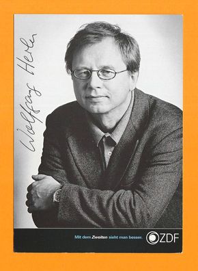 Wolfgang Herles - persönlich signierte Autogrammkarte (2)