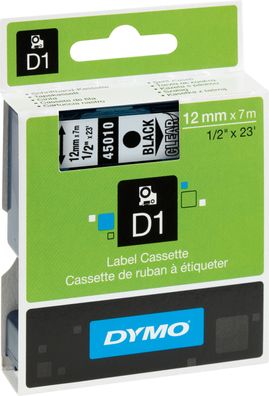 DYMO Schriftbänder 12 mm 4 Farben Schriftfarbe schwarz für Beschriftungsgeräte