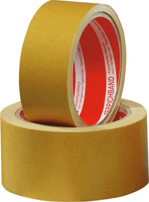 GRIESE 600-80 Teppich-Verlegeband, Breite 50 mm Doppelseitig, sehr stark klebend