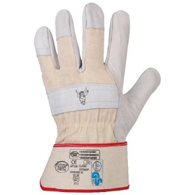 Rindvollleder-Handschuhe Stronghand® Stierkopf