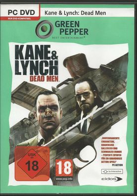 Kane & Lynch: Dead Men (PC, 2010, DVD-Box) sehr guter Zustand