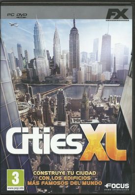 Cities XL (PC, DVD-Box) MIT neuem ungenutzten Steam Key Code für 2012