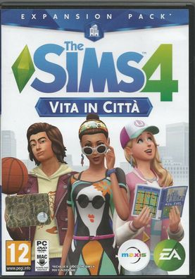 Die Sims 4 Vita in Citta, Großstadtleben, City Living PC/ Mac 2016 DVD-Box Add-On