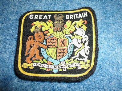 Aufnäher Great Britain-Dieu et mon Droit