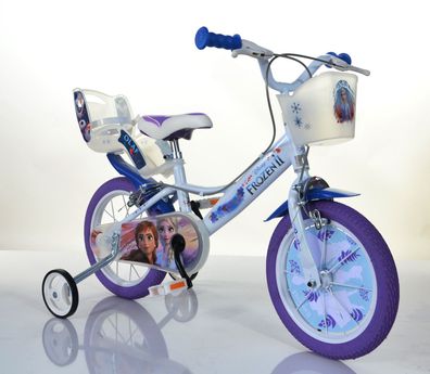 14 Zoll Kinderfahrrad Frozen Eisprinzessin Original Lizenz Kinderrad Fahrrad