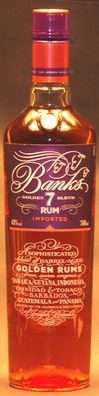 Banks 7 Golden Age Rum in der 0,70 Ltr. Flasche