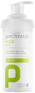 Peclavus PODOcare Fußcreme Weinlaub 500 ml