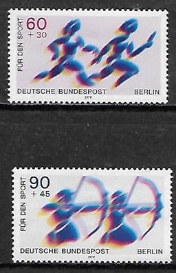 Berlin postfrisch Michel-Nummer 596-597