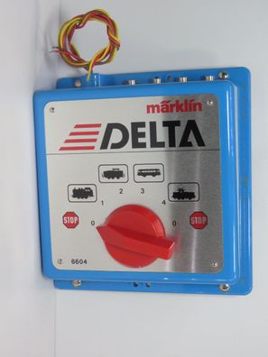 Märklin Delta 6604 Delta-Control Steuergerät Mehrzugbetrieb Originalverpackung Nr. 1