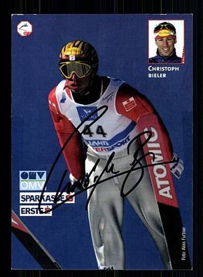 Christoph Bieler Autogrammkarte Original Signiert Skispringen + A54600 KR