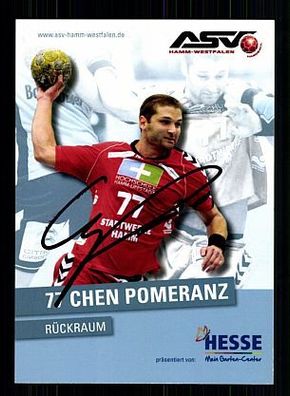 Chen Pomeranz Autogrammkarte Original Signiert Handball + A54691