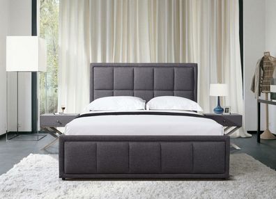 Design Modernes Bett Doppel Ehe Gestell Luxus Schlaf Zimmer Betten Leder Hotel