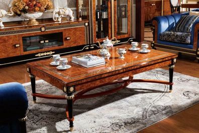 Edler Designer Klassischer Couchtisch Beistelltisch Sofa Wohnzimmer Tisch E61