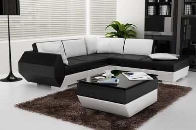 Ledersofa Couch Sofagarnitur Neu Ecksofa Eck Garnitur Design Modern Sofa R7002B