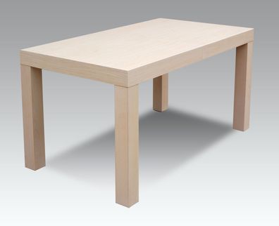 Ausziehbarer Design Holztisch Tisch Ess Wohnzimmer Holz Tische Massiv SF25a Neu