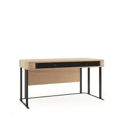 Moderner Schreibtisch Tisch Schreibtische Büro Office Chef Tische Holz Grande