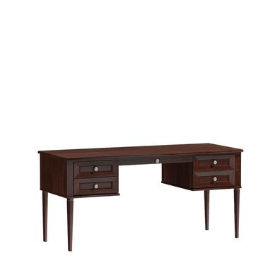 Edler Holz Büro Schreibtisch Klassischer Tisch Tische Büro Antik Stil Monaco Neu
