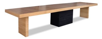 Moderner XXL Büro Konferenztisch Tische Holz Esszimmer Besprechungs Tisch 400cm
