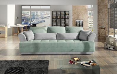 Design Schlafsofa Bett Couch Sofa Polster Garnitur Sitz Neu Sofas 3 Sitzer Pure