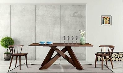 Luxus Ess Tisch Zimmer Konferenz Designer Tische Italienische Möbel Wohn Holz