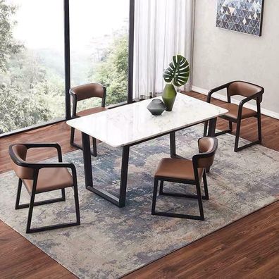Ess Tisch Designer Italienische Möbel Holz Tisch Wohn Zimmer Neu 140x80cm Küche