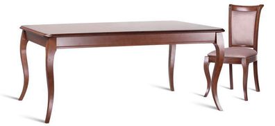 Tisch Esstisch Holztisch XXL Konferenztisch 100x180cm Ausziehbar 280cm MASSIV