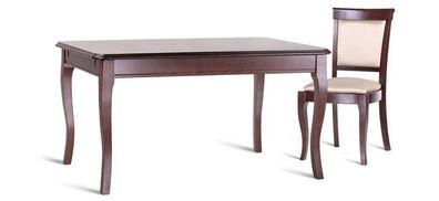 Tisch Esstisch Holztisch XXL Konferenztisch 90x140cm Ausziehbar 90x230cm MASSIV