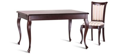 Tisch Esstisch Holztisch XXL Konferenztisch 90x140cm Ausziehbar 230cm MASSIV