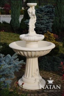 Zierbrunnen Springbrunnen Skulptur Brunnen Deko Garten Fontaine Teich Neu 162cm