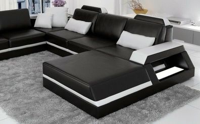 Sofa Couch Polster Designer Sofa U Wohnlandschaft Ledersofa Couchen Sofas Textil
