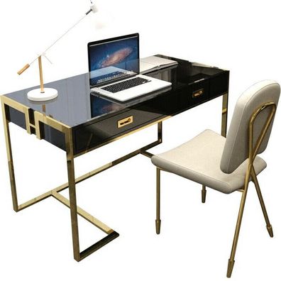 Design Schreib Tisch Computer Büro Arbeits Tische Kanzlei Hochglanz Luxus Klasse