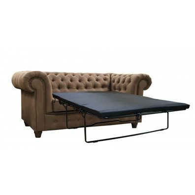 Chesterfield Cambridge 2 Sitzer Sofa Büro Couch mit Bettfunktion Sofas Couchen