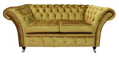 Chesterfield Design Luxus Polster Sofa Couch Sitz Garnitur Leder Textil Neu #232