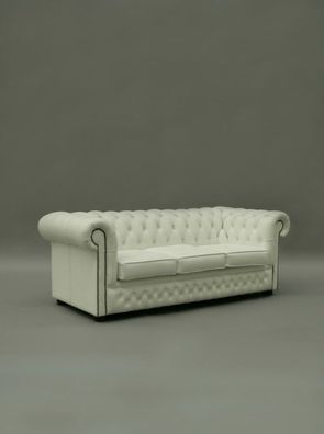 Chesterfield Design Luxus Polster Sofa Couch Sitz Garnitur Leder Neu Sofas #225