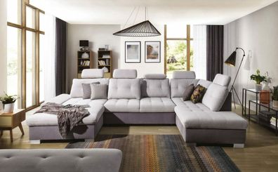 Multifunktions Couch Ecksofa Couch Polster Verstellbarer Rücken Wohnlandschaft