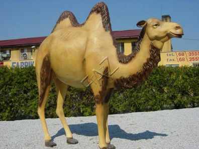 Design Kamel Figur Statue Skulptur Figuren Skulpturen Garten Deko Zoo Tiere XXL