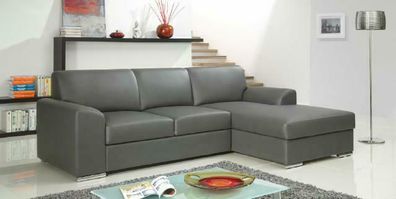 Ecksofa TEXTIL Polster Stoffsofa MIT Bettfunktion OSLO FH