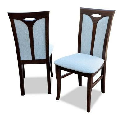 8x Chesterfield Stuhl Set Sitz Polster Garnitur Esszimmer Stühle Lehn Leder K14
