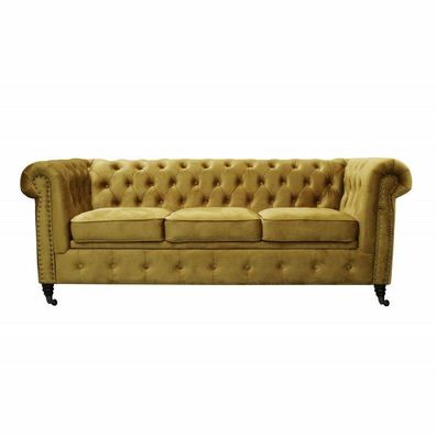 Klassische Chesterfield Design Big XXL Couch Schlafsofa Polster Sofa Couchen Neu