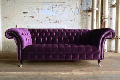 Chesterfield design luxus Sofa Polster couch garnitur Leder 3 Sitzer 2801201801