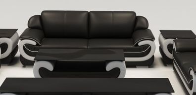 Ledersofa Couch Wohnlandschaft 3 Sitzer Design Modern Sofa Couchen Sofas Leder