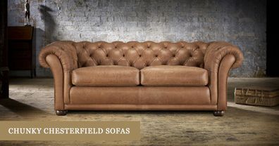 Chesterfield Kunstleder Sofa 2 Sitzer Polster Sofa Design Luxus Couch Klassische