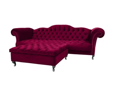 Chesterfield Sofa Polster Designer Couchen Sofas Garnitur Couch SLIII Sofa ?53