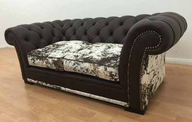 Chesterfield Polster Sofa Couch Designer Garnitur 3 Sitz Couchen Klassisch Neu