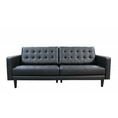 Design Moderne Chesterfield Garnitur Sofa Couch Polster Leder Garnituren 3 + 2 Neu