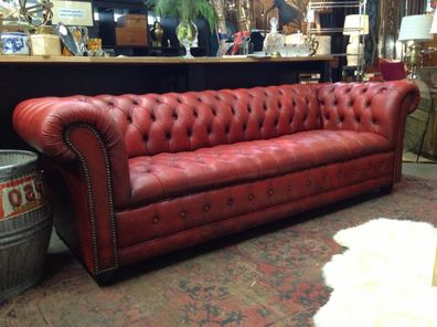 Chesterfield Ledersofa Polster Designer Sofas Garnitur Couch Sofa Royal 2016-05-